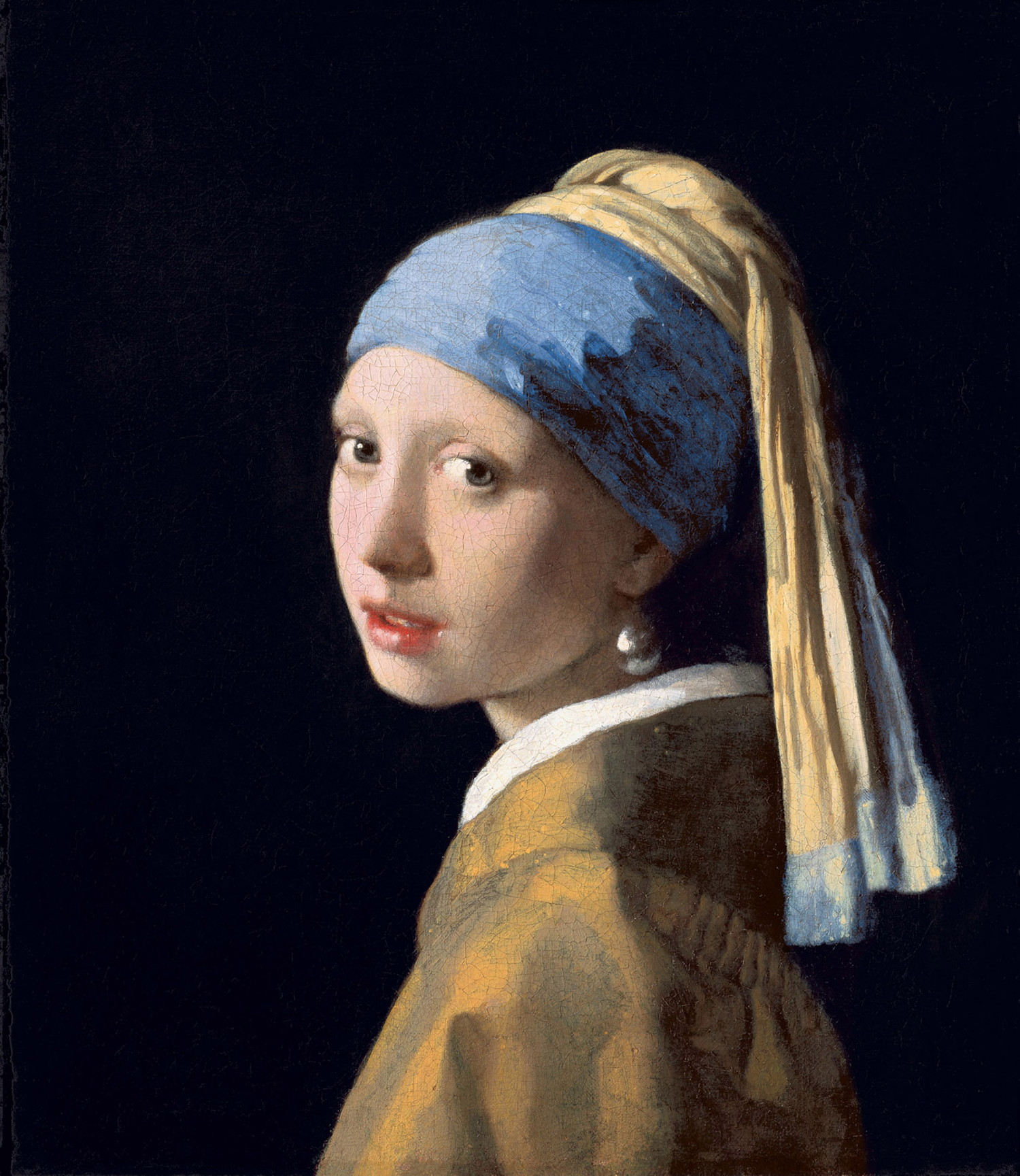 Jan Vermeer, La ragazza con l’orecchino di perla, 1665 circa, olio su tela, cm 44,5 x 39